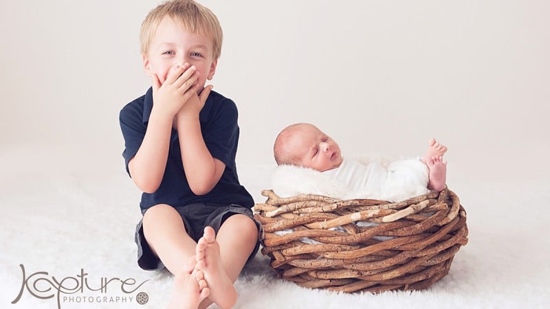 Newborn and Sibling Photography