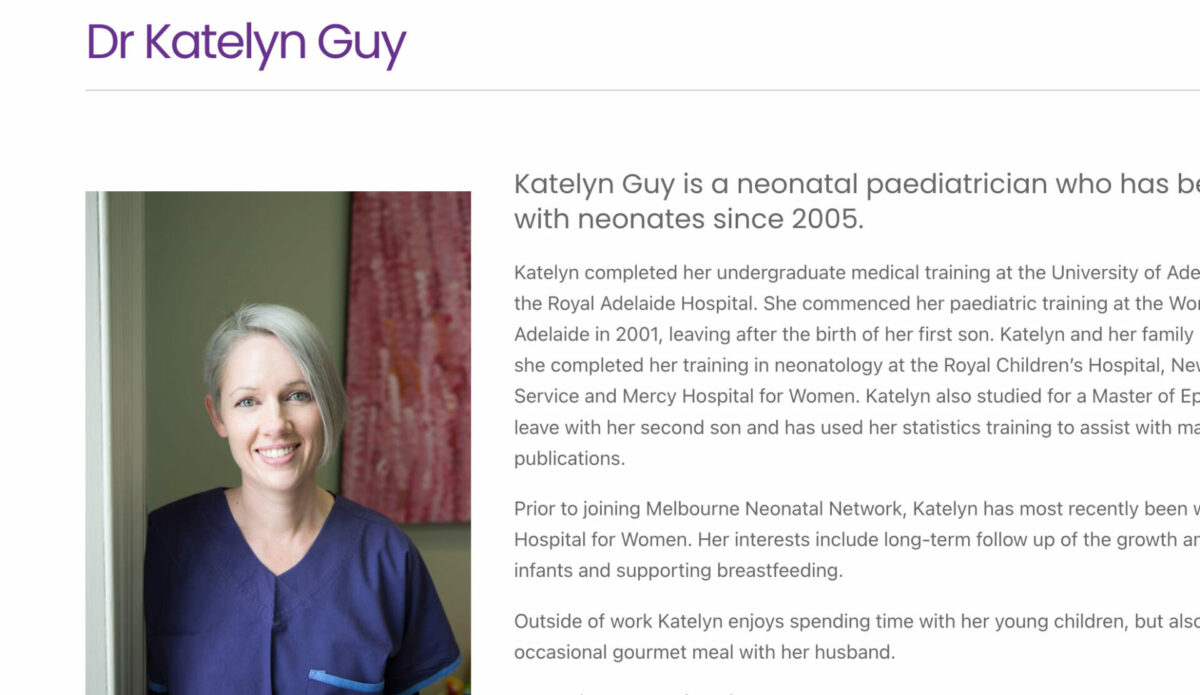 Dr Katelyn Guy