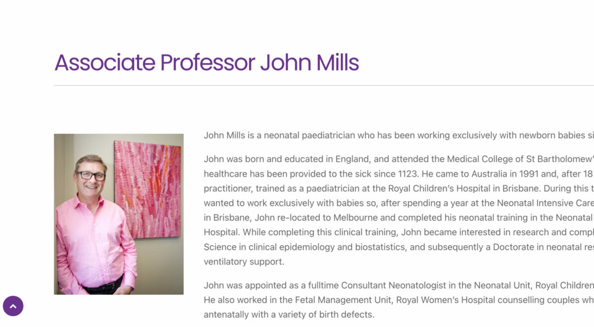 Dr John Mills