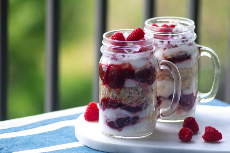 overnight oats for healthy lunch box ideas